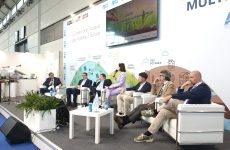 Il direttore Mario Reduzzi intervistato dalla giornalista Laura Magli presso Macfrut 2025